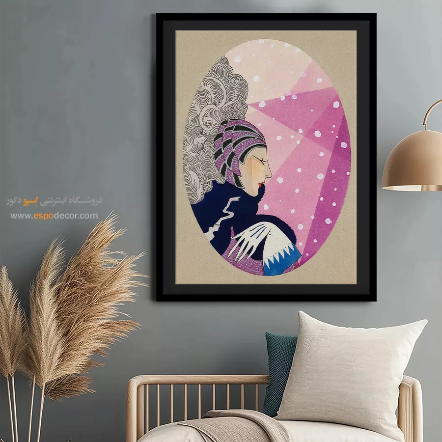 تابلو runway خلاقانه برای اتاق نوجوان - جلد مجله مد (1926) – تابلو فشن - اسپو دکور