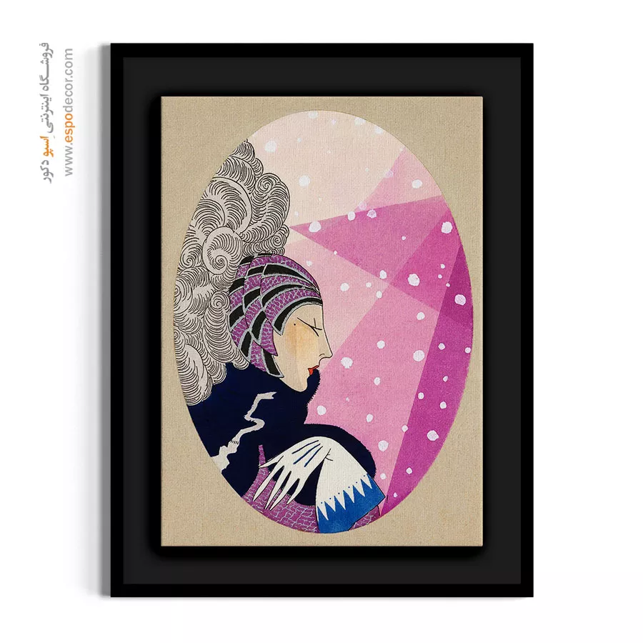 تابلو runway خلاقانه برای اتاق نوجوان - جلد مجله مد (1926) – تابلو فشن - اسپو دکور