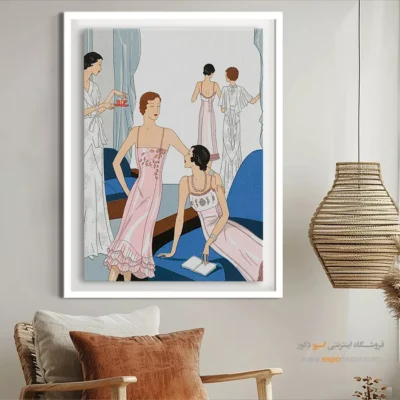 تابلو مد و فشن برای دیوار پذیرایی - مجله مد (1932) – تابلو فشن - اسپو دکور