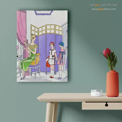 تابلو استایل خاص برای اتاق دخترانه