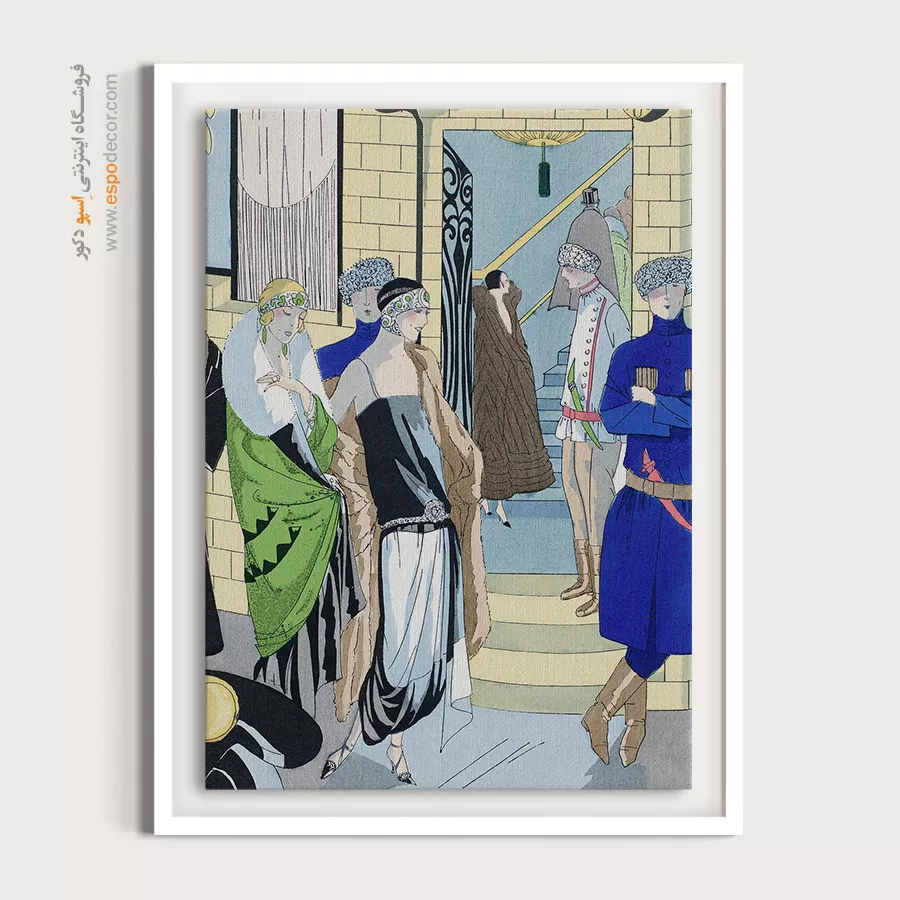 تابلو ژورنال مد رنگی برای بوتیک لباس - زنان خلاق – تابلو فشن - اسپو دکور