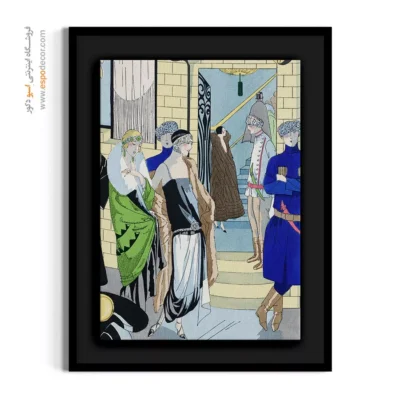 تابلو ژورنال مد رنگی برای بوتیک لباس - زنان خلاق – تابلو فشن - اسپو دکور