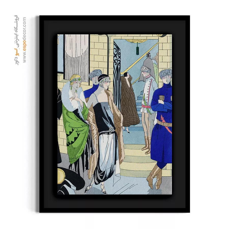 تابلو ژورنال مد رنگی برای بوتیک لباس - زنان خلاق – تابلو فشن - اسپو دکور