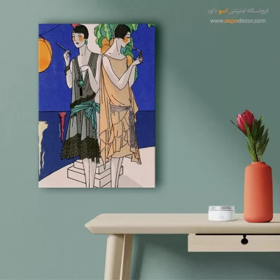 تابلو مدرن برای بوتیک لباس
