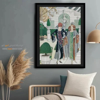 تابلو خاص برای دکوراسیون - باغ زمستانی – تابلو فشن - اسپو دکور