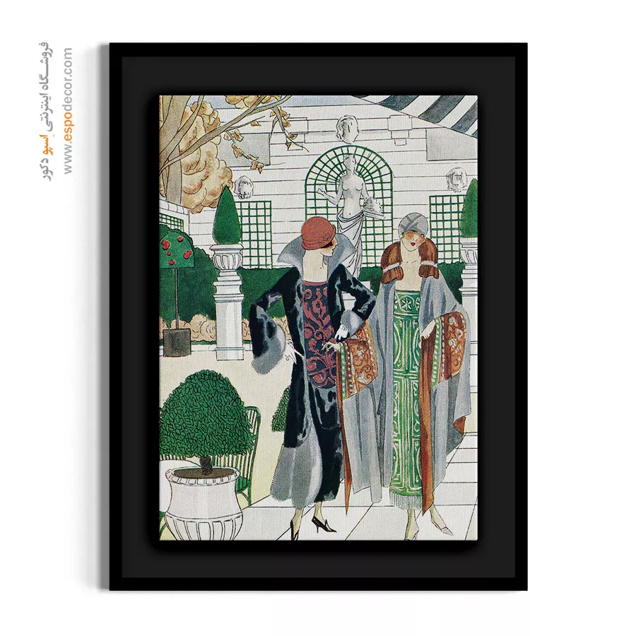 تابلو خاص برای دکوراسیون - باغ زمستانی – تابلو فشن - اسپو دکور