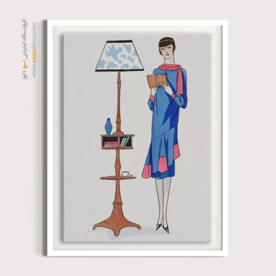 تابلو مانکن زن کلاسیک برای مزون - خانه مد بییر – تابلو فشن - اسپو دکور