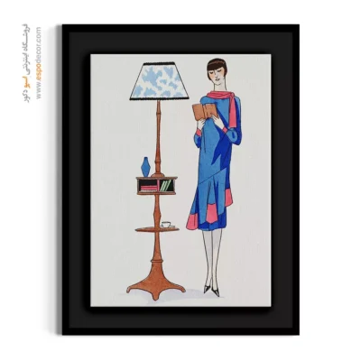 تابلو مانکن زن کلاسیک برای مزون - خانه مد بییر – تابلو فشن - اسپو دکور