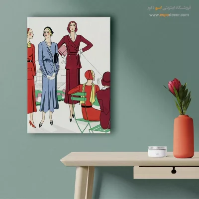 تابلو لباس مجلسی زنانه فانتزی برای مزون 