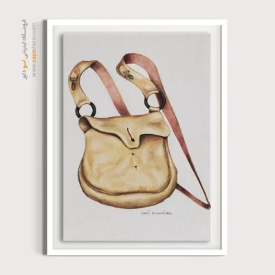 تابلو استایل برای مزون - کیف مهمات – تابلو فشن - اسپو دکور