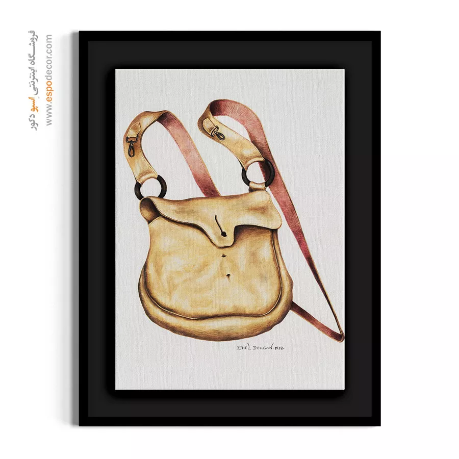 تابلو استایل برای مزون - کیف مهمات – تابلو فشن - اسپو دکور