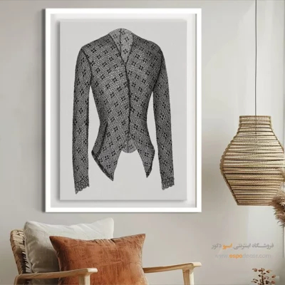 تابلو بوتیک لباس الهام‌گرفته از مد روز برای سالن زیبایی - لباس آینو – تابلو فشن - اسپو دکور