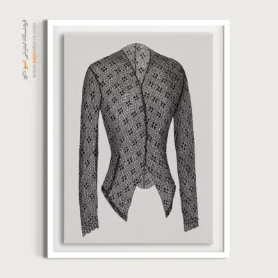 تابلو بوتیک لباس الهامگرفته از مد روز برای سالن زیبایی - لباس آینو – تابلو فشن - اسپو دکور