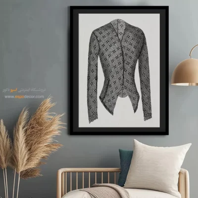 تابلو بوتیک لباس الهام‌گرفته از مد روز برای سالن زیبایی - لباس آینو – تابلو فشن - اسپو دکور