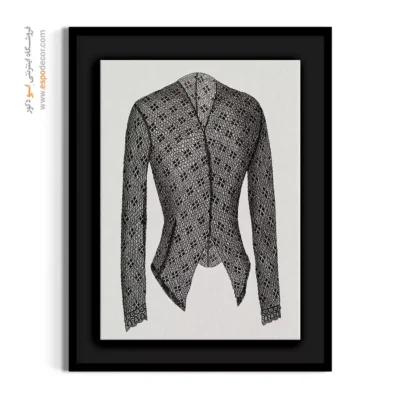 تابلو بوتیک لباس الهام‌گرفته از مد روز برای سالن زیبایی - لباس آینو – تابلو فشن - اسپو دکور