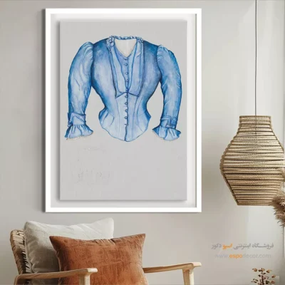 تابلو مد و فشن برای دکور خانه - بلوز ادنا – تابلو فشن - اسپو دکور