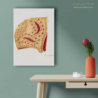 تابلو طراحی لباس زنانه جدید برای اتاق خواب مدرن