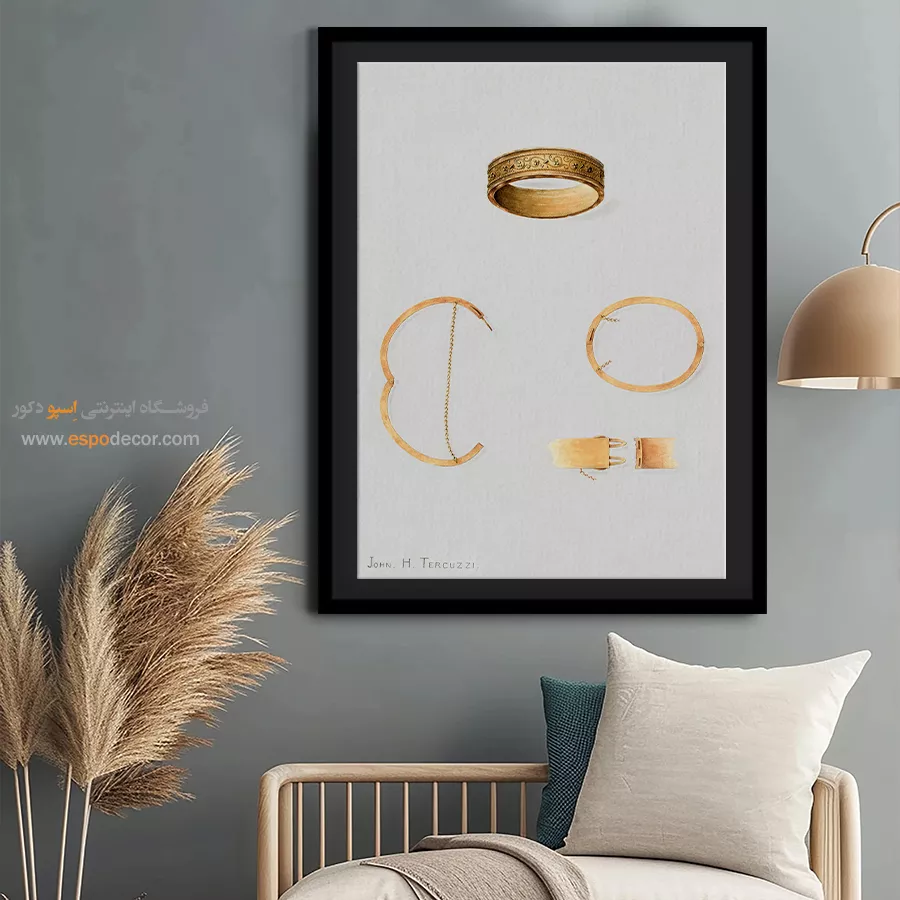 تابلو لباس خاص برای اتاق دخترانه - دستبند (1938) – تابلو فشن - اسپو دکور