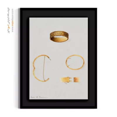 تابلو لباس خاص برای اتاق دخترانه - دستبند (1938) – تابلو فشن - اسپو دکور