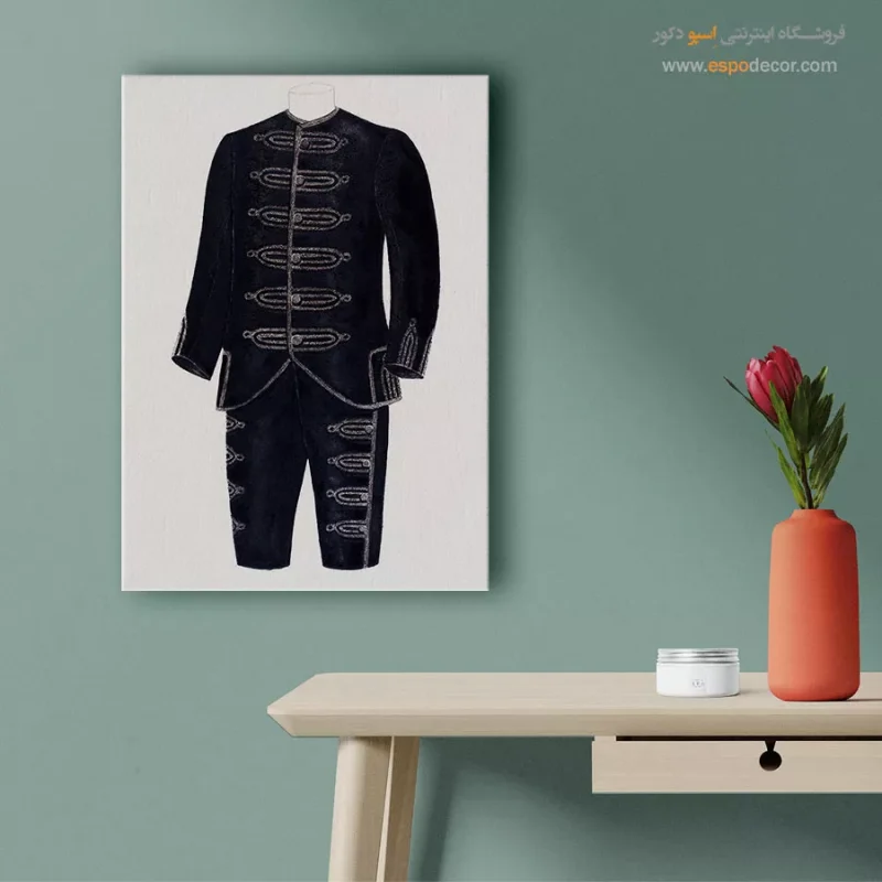 تابلو لباس شب لاکچری برای هدیه خاص