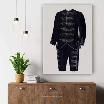 کت و شلوار پسرانه 1938 – تابلو فشن - تابلو لباس شب لاکچری برای هدیه خاص - اسپو دکور