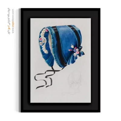 تابلو بوتیک لباس جدید برای کادو تولد - سرپوش سلطنتی – تابلو فشن - اسپو دکور