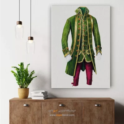 تابلو مانکن زن لاکچری برای دیوار اتاق