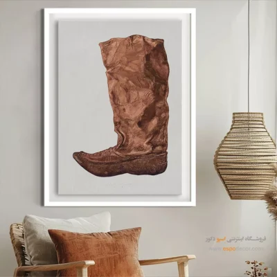 تابلو مدرن جدید برای مدلینگ - بوت یوجین – تابلو فشن - اسپو دکور