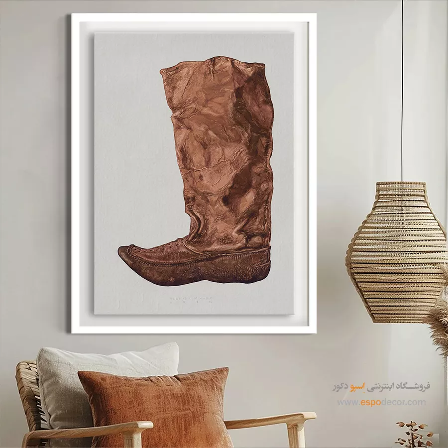 تابلو مدرن جدید برای مدلینگ - بوت یوجین – تابلو فشن - اسپو دکور