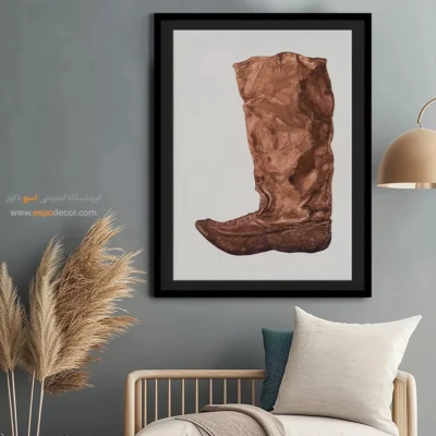 تابلو مدرن جدید برای مدلینگ - بوت یوجین – تابلو فشن - اسپو دکور