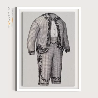 تابلو مد و فشن الهام‌گرفته از مد روز برای دیوار پذیرایی - دامیر – تابلو فشن - اسپو دکور