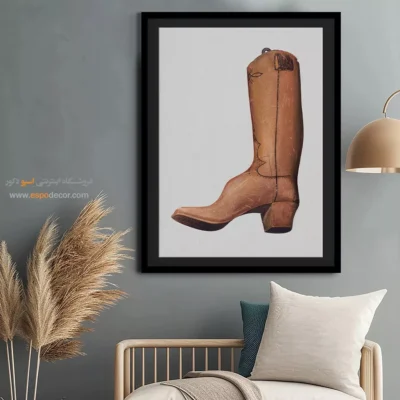 تابلو  برای طراحان لباس - بوت شاپ – تابلو فشن - اسپو دکور