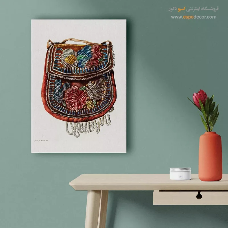 تابلو اتاق خواب فشن خلاقانه برای علاقه‌مندان به مد