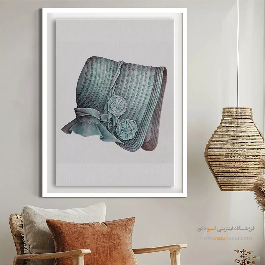 تابلو سالن زیبایی برای اتاق نوجوان - اپرا هود – تابلو فشن - اسپو دکور