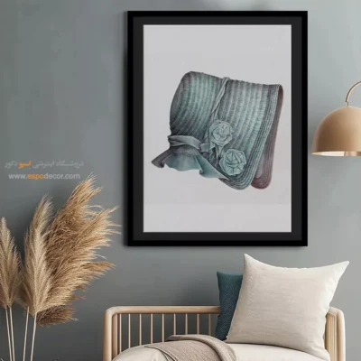 تابلو سالن زیبایی برای اتاق نوجوان - اپرا هود – تابلو فشن - اسپو دکور