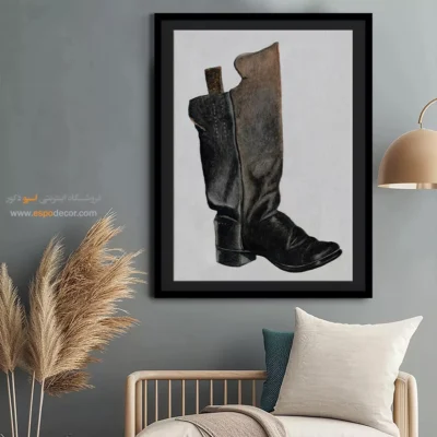 خرید تابلو استایل خاص برای دیوار اتاق - بوت کودکانه ارل – تابلو فشن - اسپو دکور