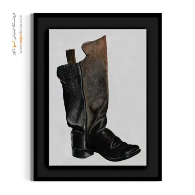 خرید تابلو استایل خاص برای دیوار اتاق - بوت کودکانه ارل – تابلو فشن - اسپو دکور