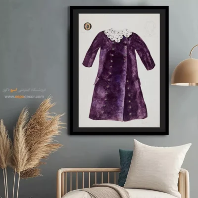 تابلو فشن دخترانه برای طراحان لباس - کت کودکانه مری – تابلو فشن - اسپو دکور