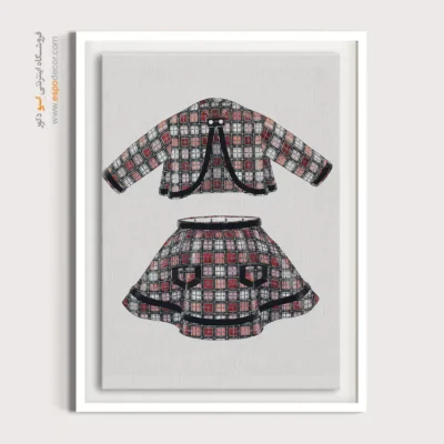 تابلو مد و فشن جدید برای سالن زیبایی - لباس بچه گانه – تابلو فشن - اسپو دکور