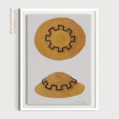 تابلو برای دیوار پذیرایی - کلاه نوزاد – تابلو فشن - اسپو دکور