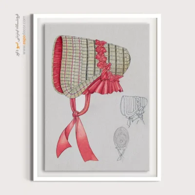 تابلو دخترانه فشن برای دیوار پذیرایی - سرپوش کودک – تابلو فشن - اسپو دکور