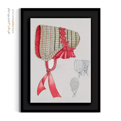 تابلو دخترانه فشن برای دیوار پذیرایی - سرپوش کودک – تابلو فشن - اسپو دکور