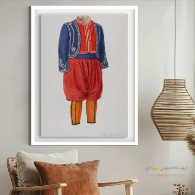 تابلو استایل کلاسیک برای سالن زیبایی - سوسل – تابلو فشن - اسپو دکور