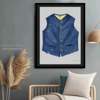 تابلو سالن زیبایی رنگی برای اتاق خواب مدرن - کنفدراسیون – تابلو فشن - اسپو دکور