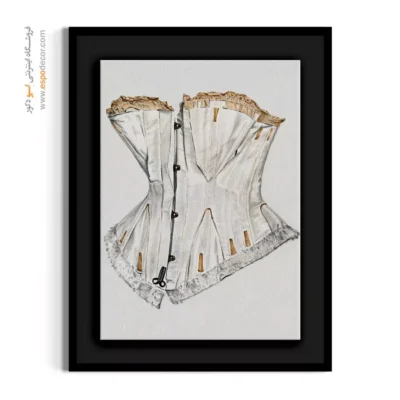 تابلو مانکن جدید برای دیوار پذیرایی - کرست عروسی – تابلو فشن - اسپو دکور