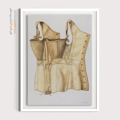 خرید تابلو برای دیوار اتاق - کرست – تابلو فشن - اسپو دکور