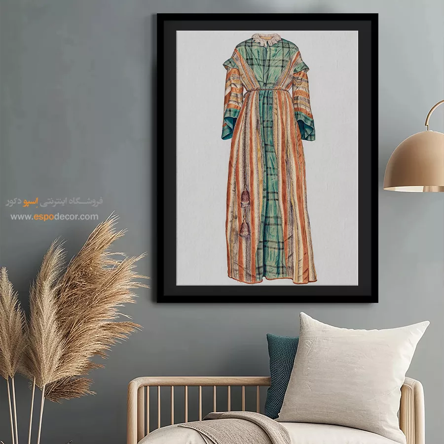 تابلو فشن برای فضاهای شیک - لباس مجلسی 1942 – تابلو فشن - اسپو دکور