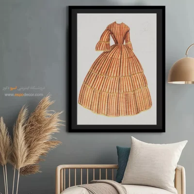 تابلو لاکچری فشن خاص برای سالن زیبایی - هربرت مارش – تابلو فشن - اسپو دکور