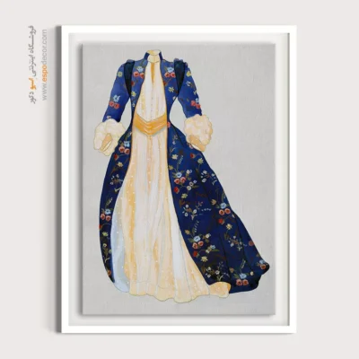 تابلو استایل خیابانی برای بوتیک لباس - لباس اثر چارلز کریسول – تابلو فشن - اسپو دکور