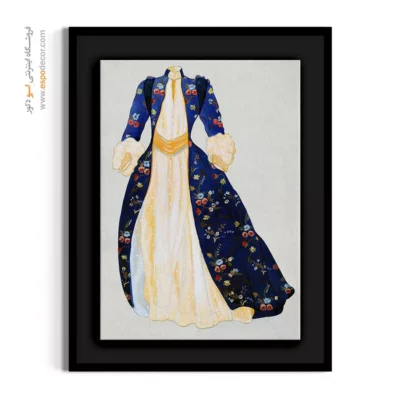 تابلو استایل خیابانی برای بوتیک لباس - لباس اثر چارلز کریسول – تابلو فشن - اسپو دکور